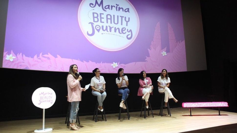 Marina Gelar Talkshow #SEMAKINBERSINAR Bahas Soal Era Digital