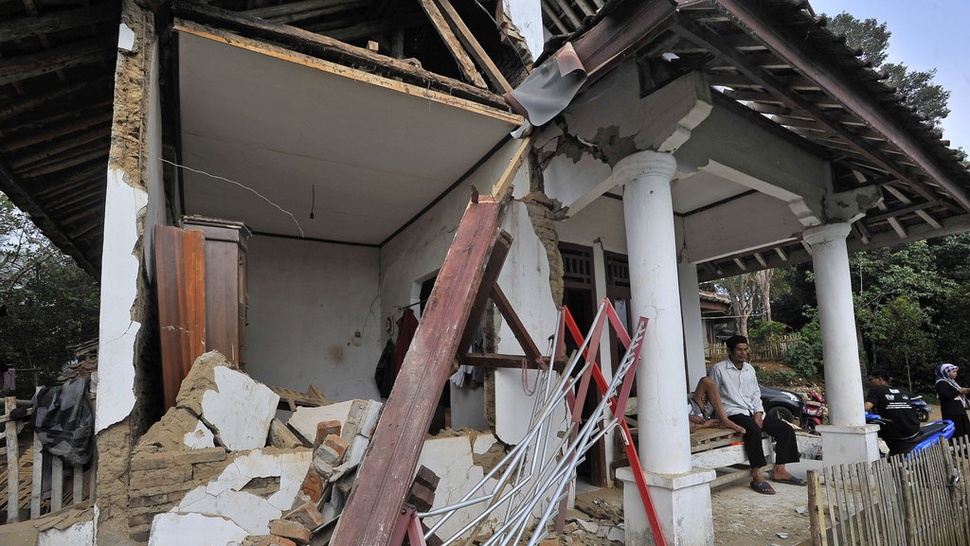 Sebanyak 223 Rumah Rusak Akibat Gempa Banten