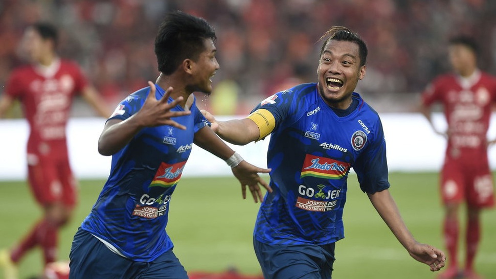 Live Streaming Indosiar Arema vs Bali United 16 Desember 2019