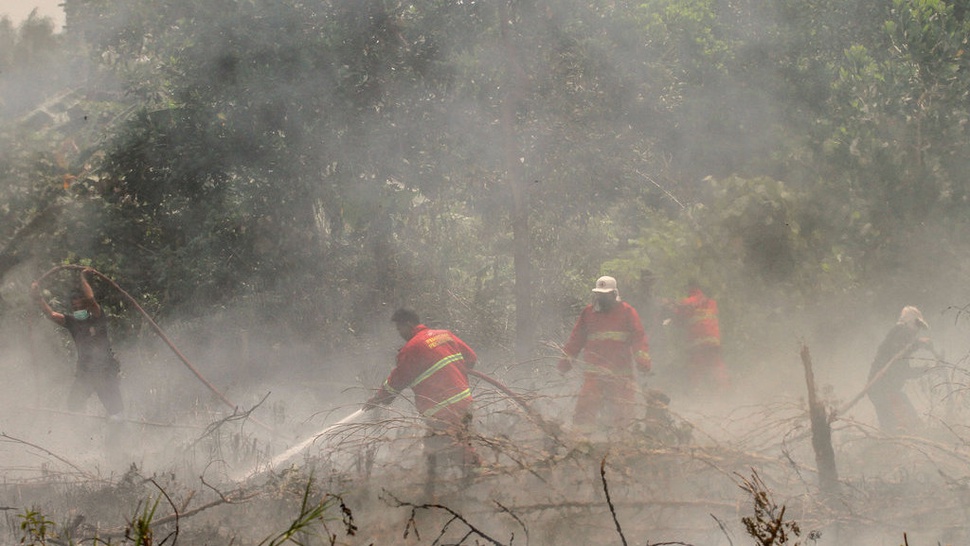 Satgas Karhutla Evaluasi Penanganan Perkara Pemadaman Api