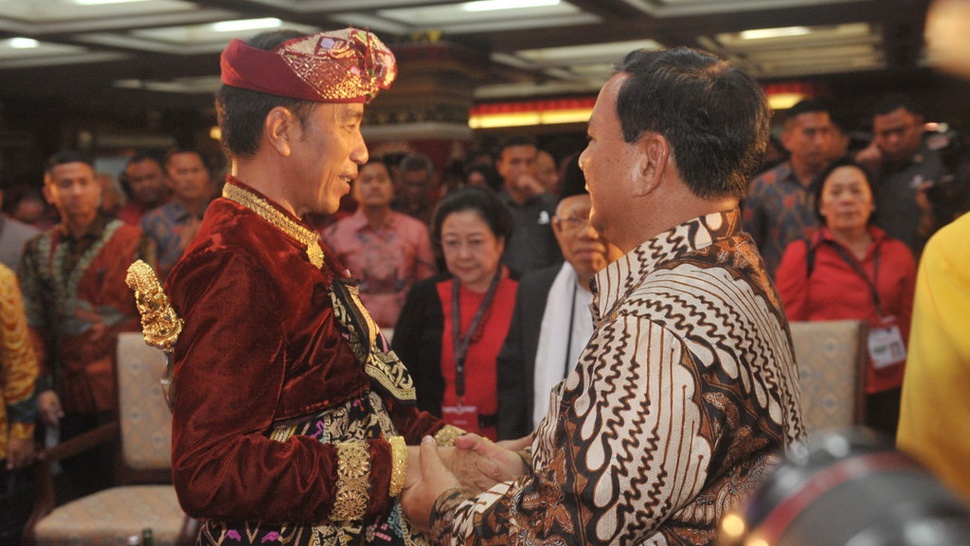 Bertemu di Kongres PDIP, Gerindra: Prabowo Bicara Pangan ke Jokowi