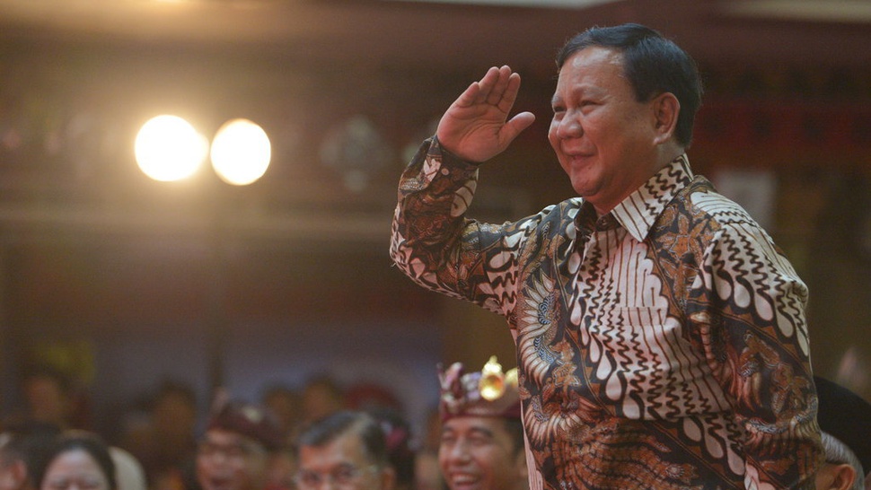 Prabowo Tegaskan Sikap Politiknya 3 Hari Jelang Pelantikan Jokowi