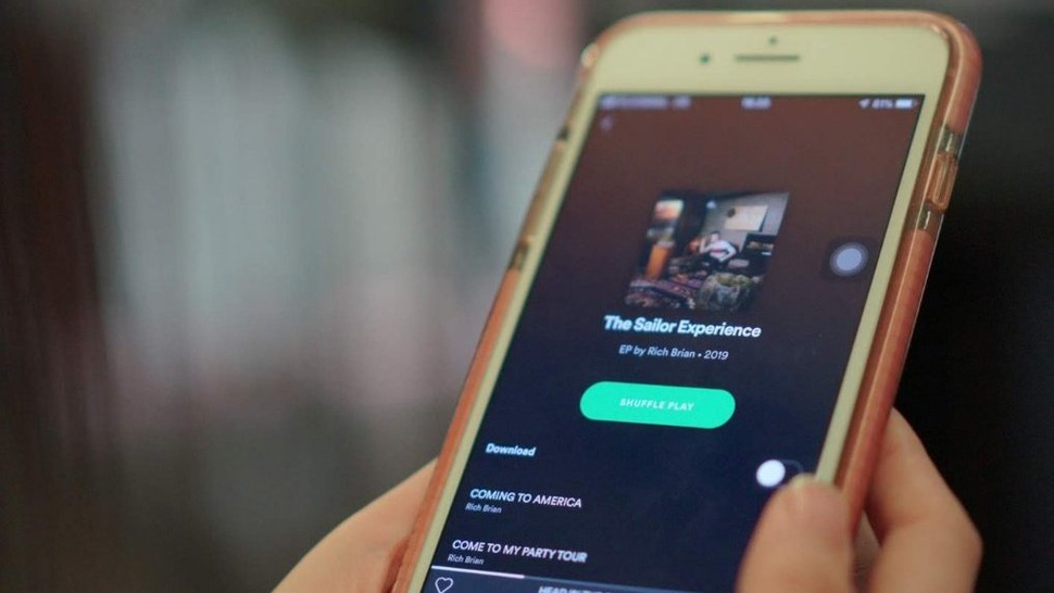 Cara Membagikan Lagu di Spotify ke Insta Stories