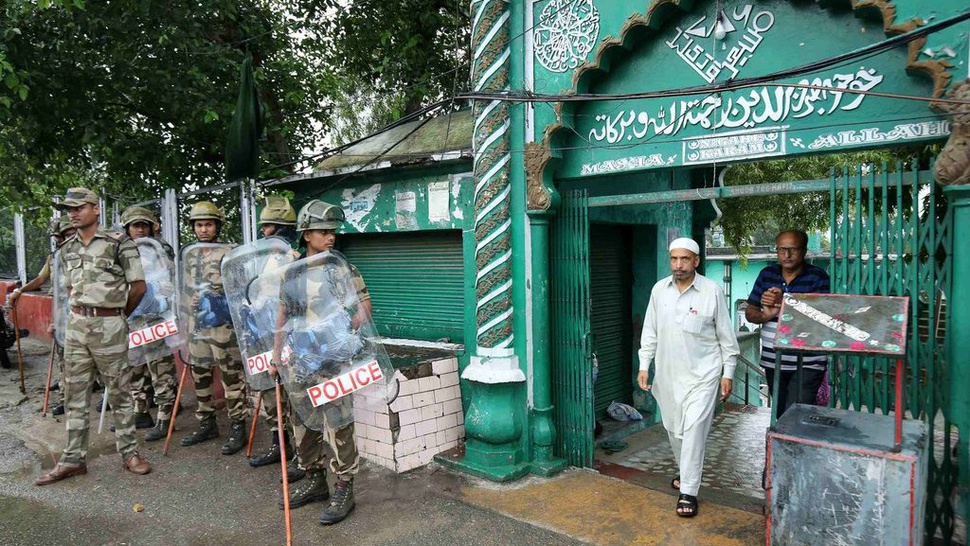 Pemerintah India Longgarkan Keamanan di Kashmir Selama Iduladha