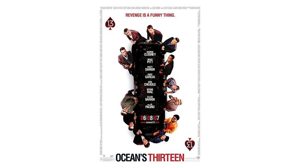 Nonton Film Ocean's Thirteen yang Tayang di Trans TV Malam Ini