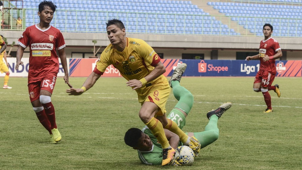 Hasil Bhayangkara FC vs PSIS Seri, Diwarnai Kartu Merah Alsan Sanda