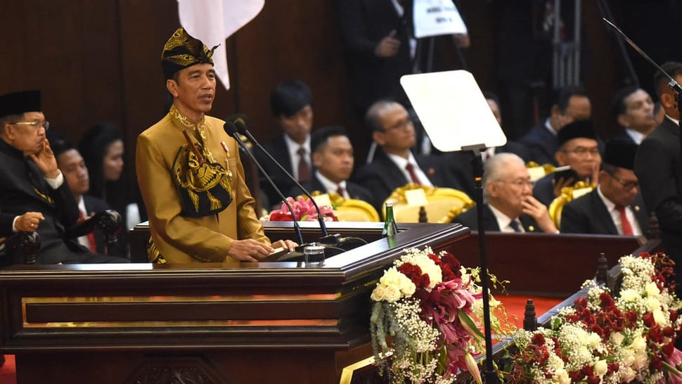 Yang Timbul-Tenggelam dalam Pidato Kenegaraan Jokowi 2015-2019