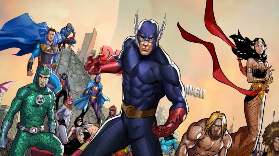 Link Baca Komik Godam Putih Hitam, Superhero Bumilangit Universe