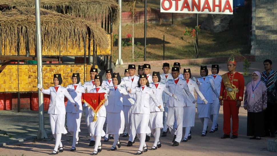 HUT ke-74 RI: BUMN Gelar Upacara di Benteng Otanaha Gorontalo