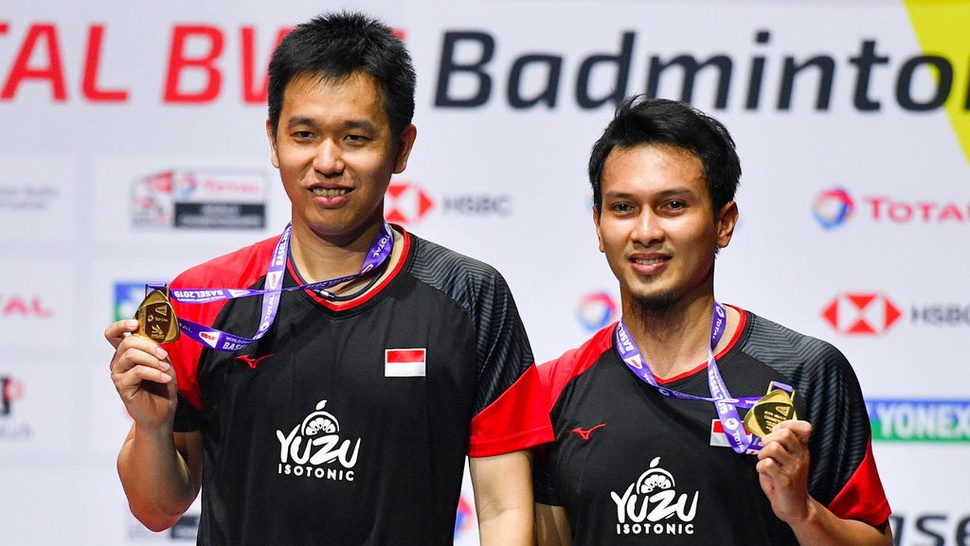 Rekor Ganda Putra Indonesia di Badminton BWF World Championship
