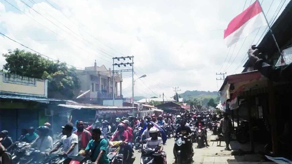 Situasi Terkini Jayapura: Massa Masih Demo, Aktivitas Warga Lumpuh