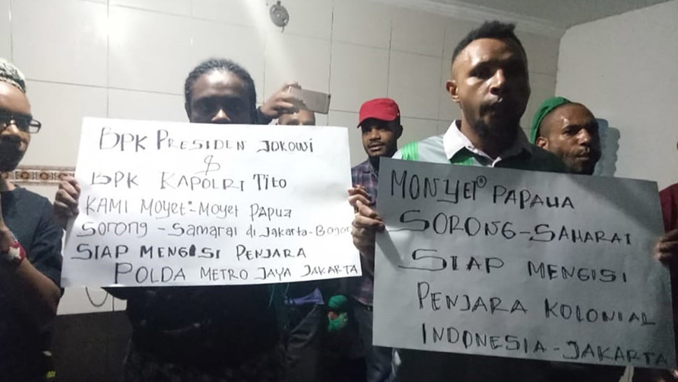 Polisi Tangkap Paksa Dua Mahasiswa Papua di Depok