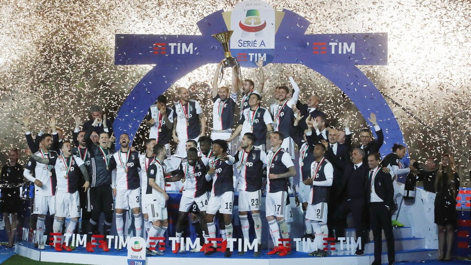 FIGC: Juventus Tolak Juara Serie A Jika Liga Italia Dihentikan
