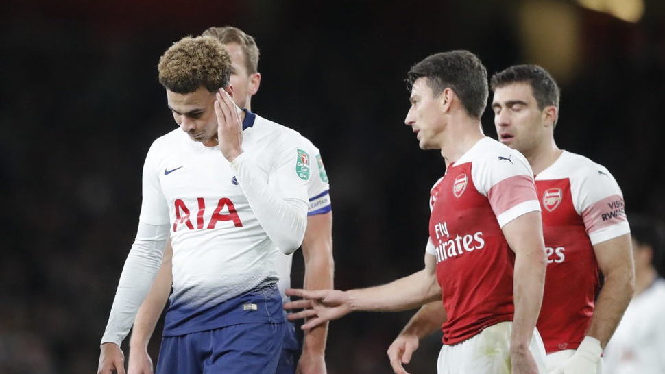 Live Streaming Mola TV Arsenal vs Tottenham 1 September 2019