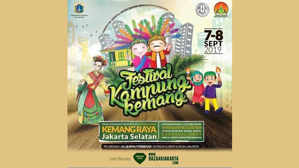 Jadwal Acara Festival Kampung Kemang 7-8 September 2019