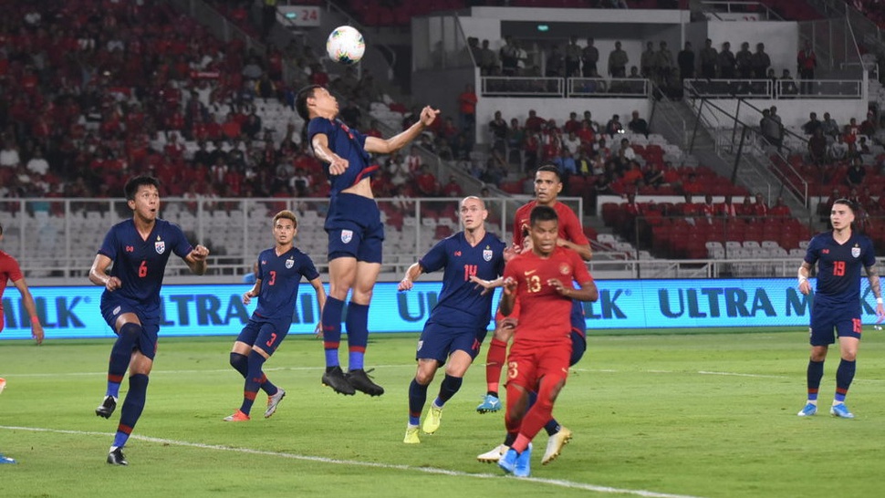 Hasil Akhir Timnas Indonesia vs Thailand 0-3: Garuda Kalah Telak