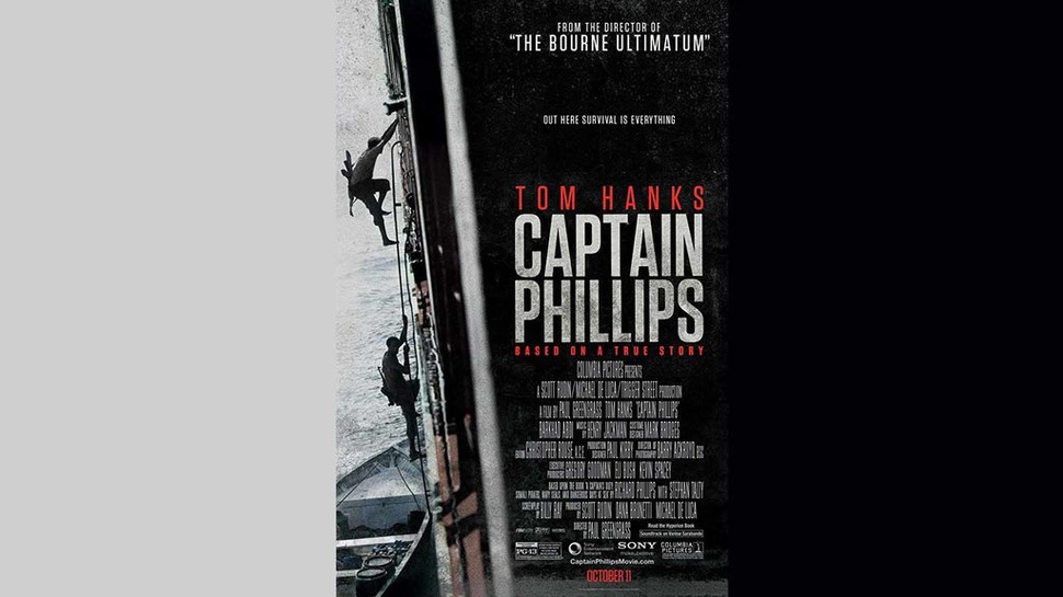 Sinopsis Captain Phillips: Aksi Tom Hanks Melawan Bajak Laut