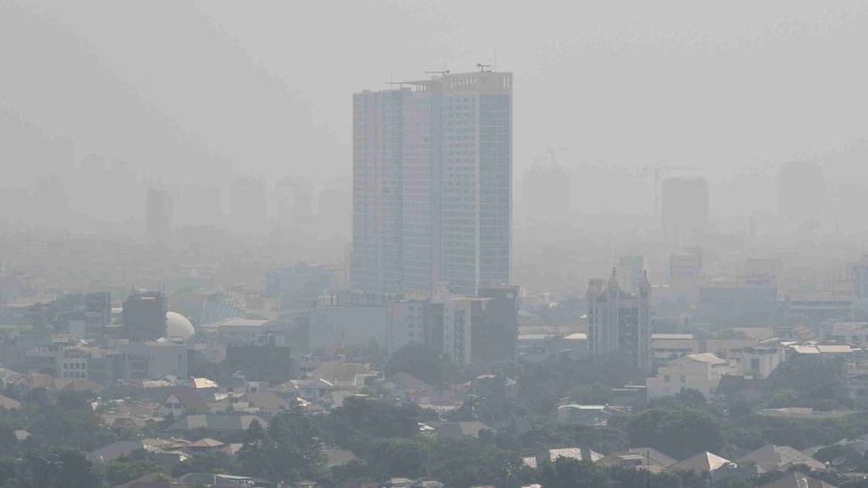 Minggu 6 Oktober: Kualitas Udara Jakarta Terburuk ke-8 di Dunia