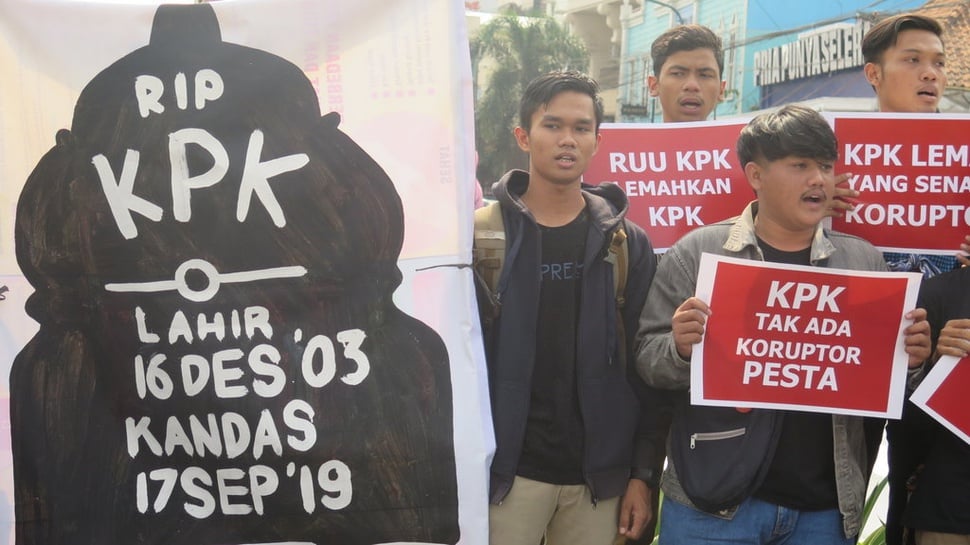 Poin Utama Isi Revisi UU KPK yang Disahkan DPR dan Disetujui Jokowi