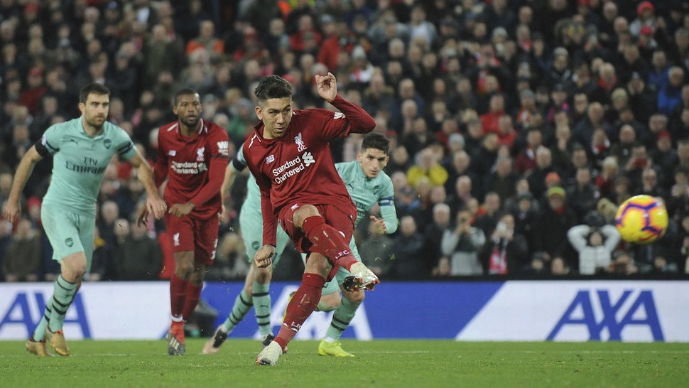 Liverpool vs Arsenal 2019: Jadwal, Prediksi, H2H, Live Streaming