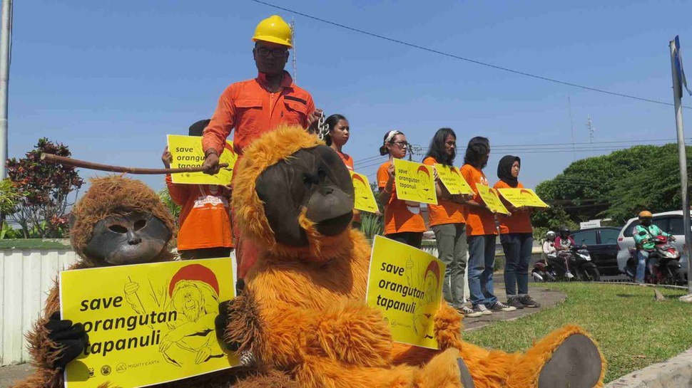 COP Minta PLTA Batang Toru Disetop karena Ganggu Habitat Orangutan
