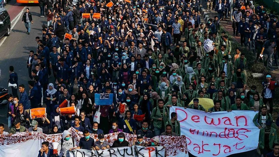 Mahasiswa Bakal Demo di Istana Negara saat UU KPK Berlaku Besok