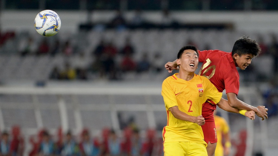 Timnas U-16 Indonesia Imbang Lawan China 0-0