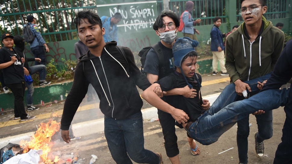 Korban Demo Mahasiswa, Anies: Semalam 273, Sekarang 19 Orang