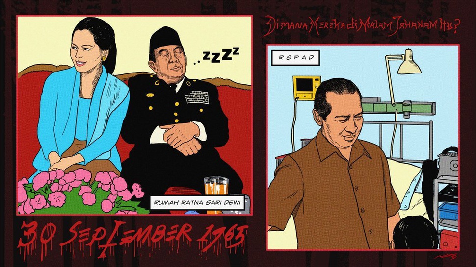 Di Mana Soekarno, Soeharto, dan Aidit Pada 30 September 1965?