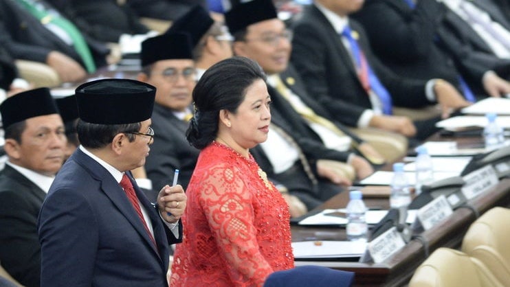 Disaksikan Megawati, Puan Maharani Resmi Jadi Ketua DPR 2019-2024