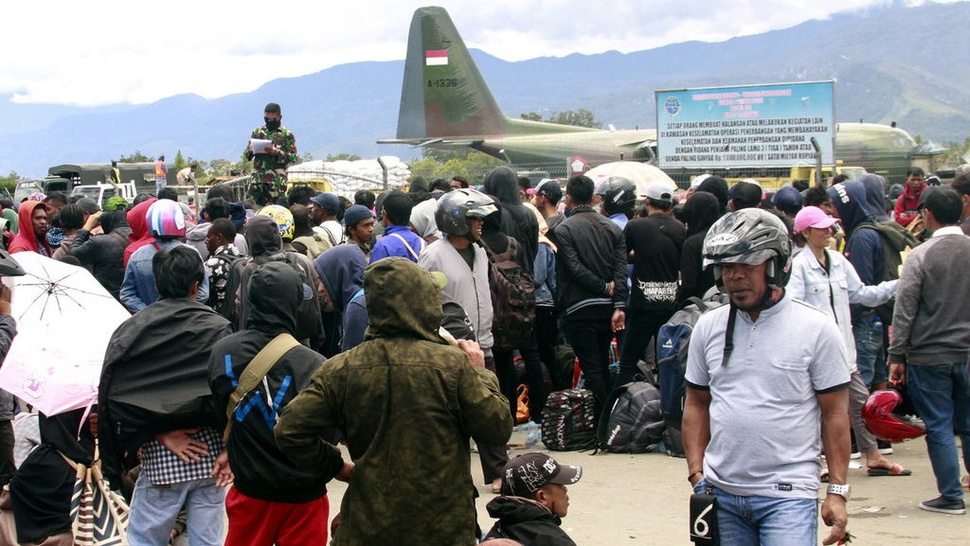 50 Warga Asal NTB di Wamena yang Mengungsi di Jayapura Dipulangkan