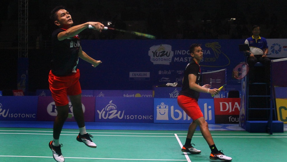 Hasil Denmark Open 2019: Ganda Putra Fajar-Rian Gagal ke Semifinal