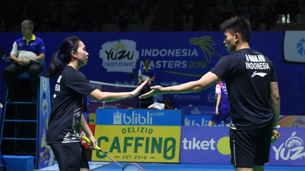 Hasil Final Yuzu Indonesia Masters 2019 Adnan-Mychelle Runner up