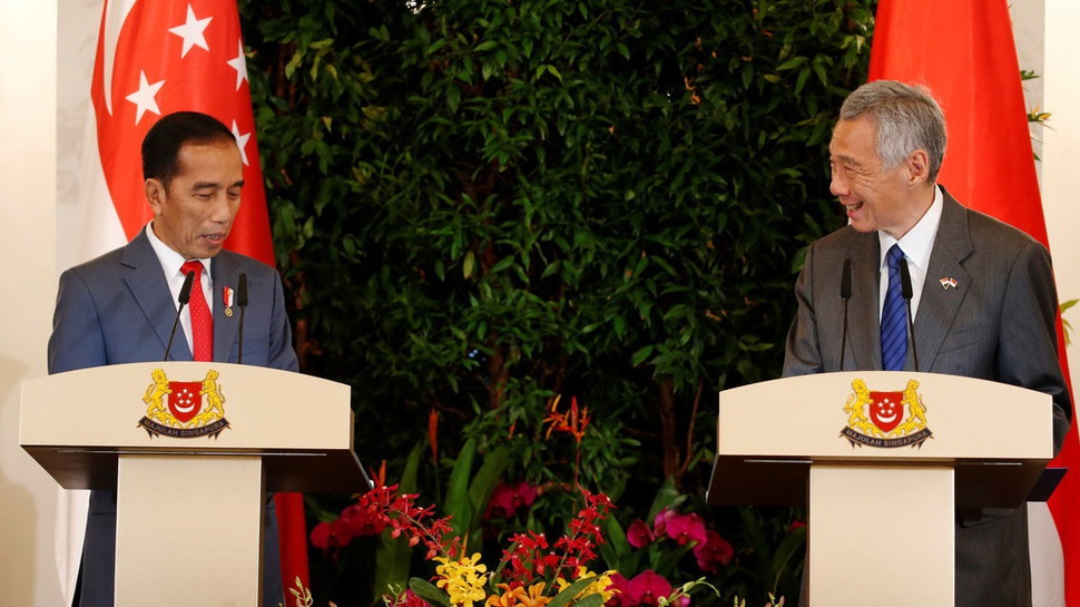 Jokowi Bertemu PM Singapura di Bintan, Bahas Kesepakatan FIR