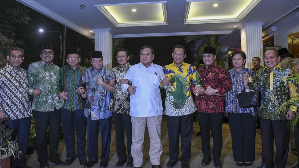 Pesan Prabowo ke Pimpinan MPR: Jaga Kerukunan, Jangan Jadi Oligarki