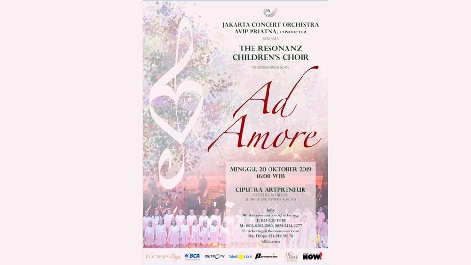 The Resonanz Children's Choir Gelar Konser 20 Oktober di Jakarta