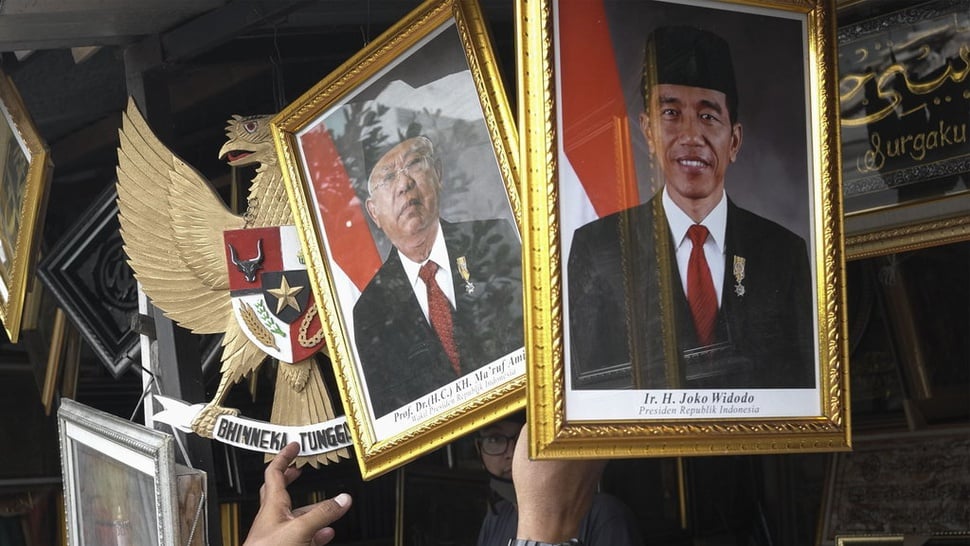 Download Foto Resmi Presiden dan Wakil Presiden RI, Jokowi-Ma'ruf