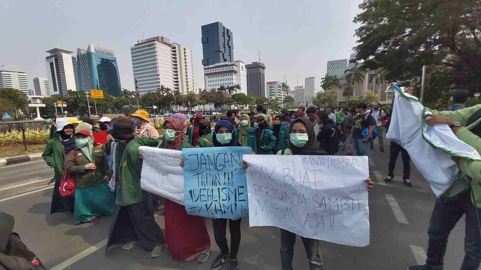 Jaga Demo Mahasiswa di Istana, Polisi Siagakan 9000 Personel