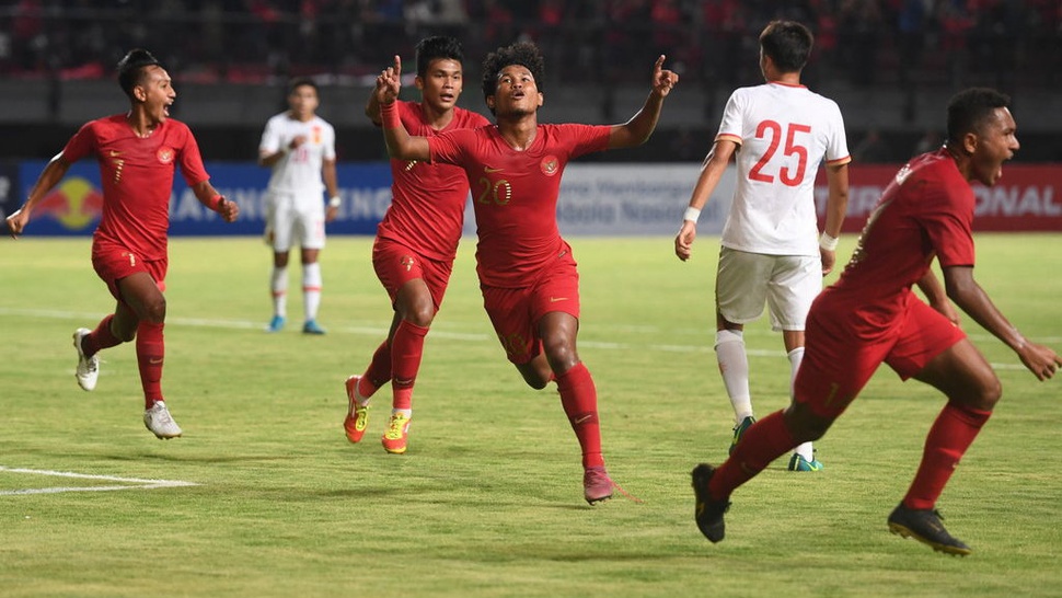 Hasil Timnas U19 vs Timor Leste Babak Pertama Skor 1-0 Live Mola TV
