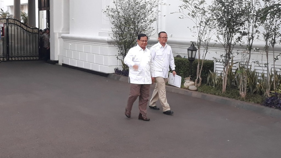 Usai Temui Jokowi, Prabowo Beri Kode Akan Jadi Menteri Pertahanan