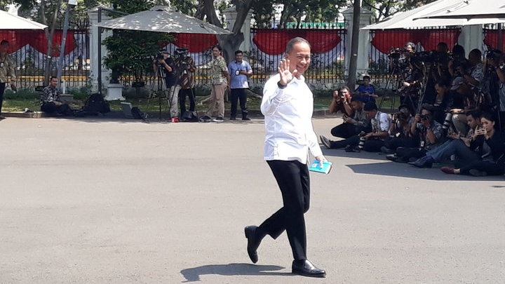 Agus Gumiwang Temui Jokowi di Istana Negara untuk Jadi Menteri Lagi