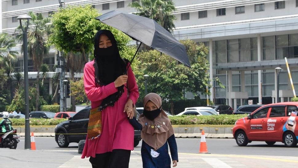 Info BMKG Cuaca Hari Ini: Jakarta Panas Disertai Angin Kencang