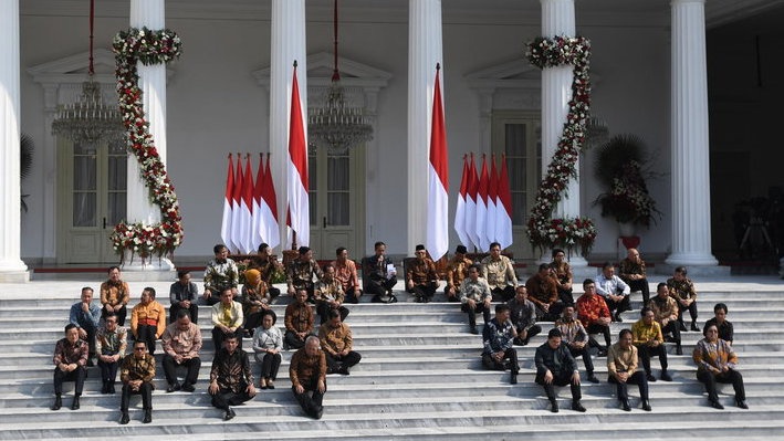 Susunan Lengkap Kabinet Indonesia Maju Jokowi-Ma'ruf