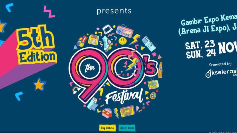 Line Up dan Harga Tiket The 90's Festival 2019, Ada Hanson dan MLTR