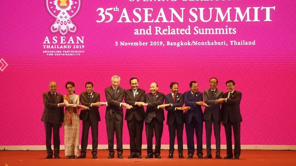 KTT ke-35 ASEAN di Bangkok Resmi Dibuka