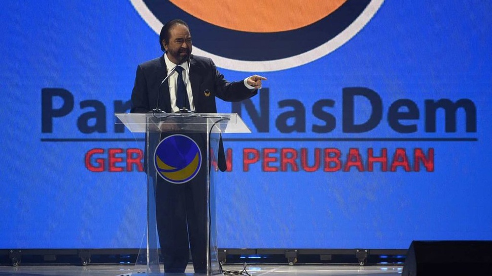 Surya Paloh Lantik Diri Sendiri Jadi Ketua Umum Nasdem 2019-2024