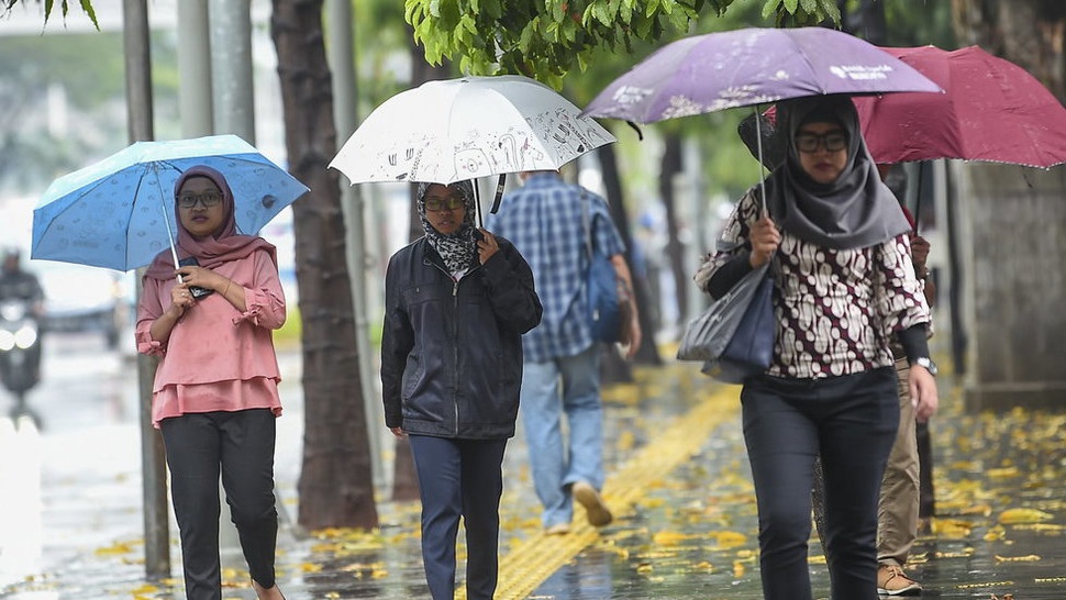 Prakiraan Cuaca 1 Desember Jakarta Hujan Siang Hingga Malam Hari