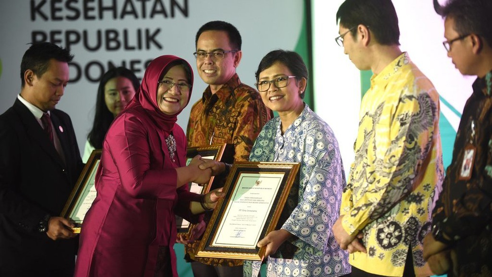 Danone Indonesia Raih CSR Award dari Kementerian Kesehatan