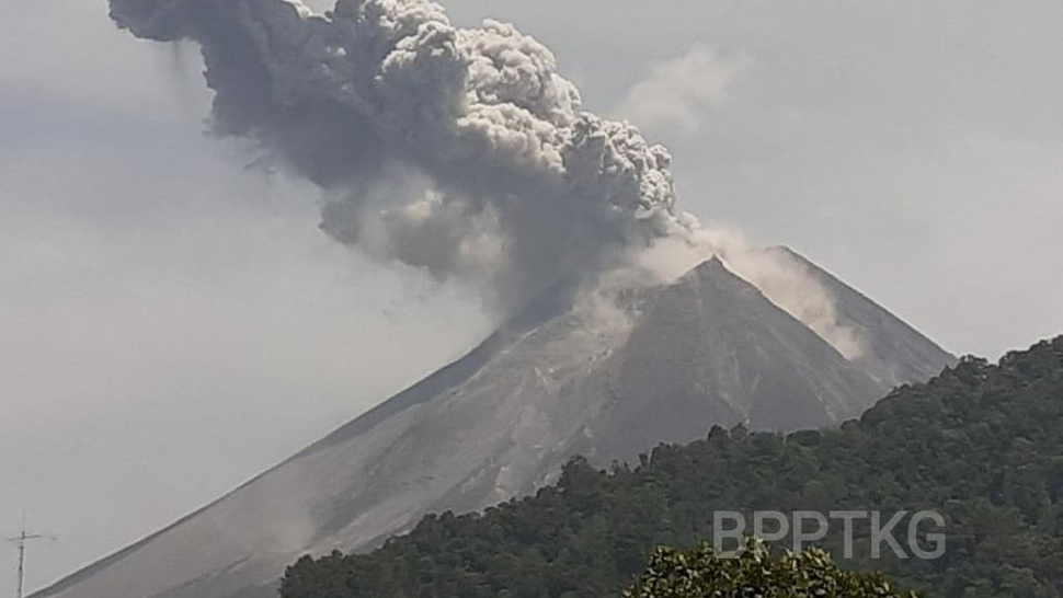 Kondisi Gunung Merapi Hari Ini Meletus 155 Detik Status Waspada
