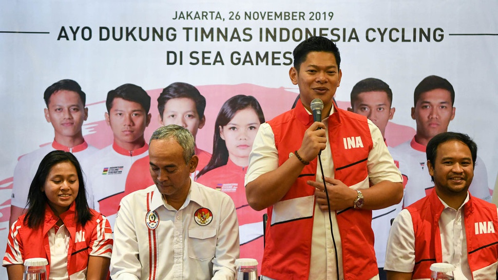 SEA Games 2019: Indonesia Sabet Emas Pertama Balap Sepeda